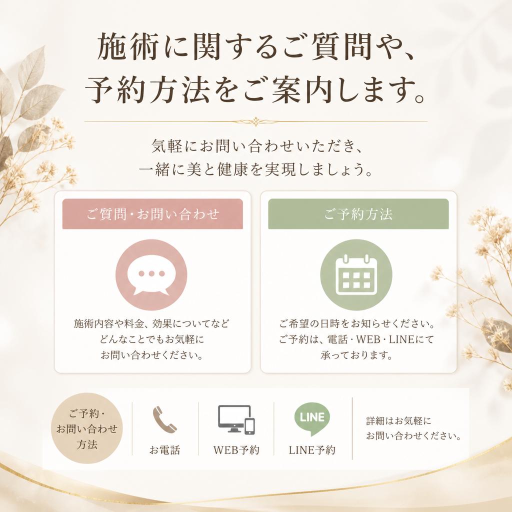お問い合わせ・ご予約