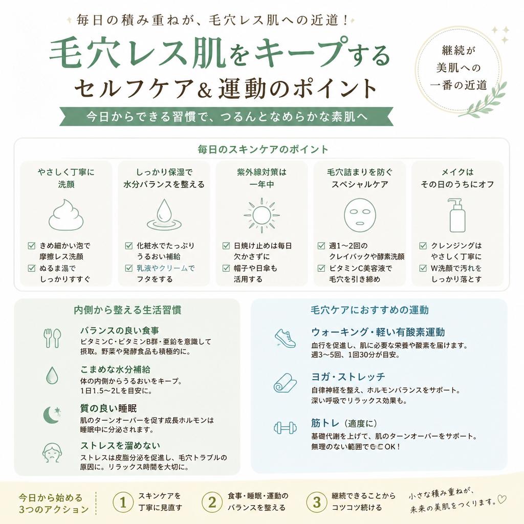 セルフケアと運動の重要性